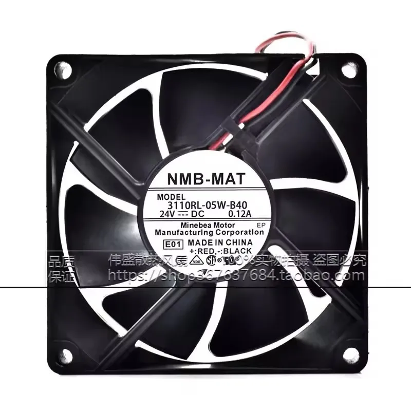 

Новый вентилятор охлаждения процессора для NMB 3110RL-05W-B40 3110RL-05W-B49 8CM 8025 24V 0.12A 80*80*25MM