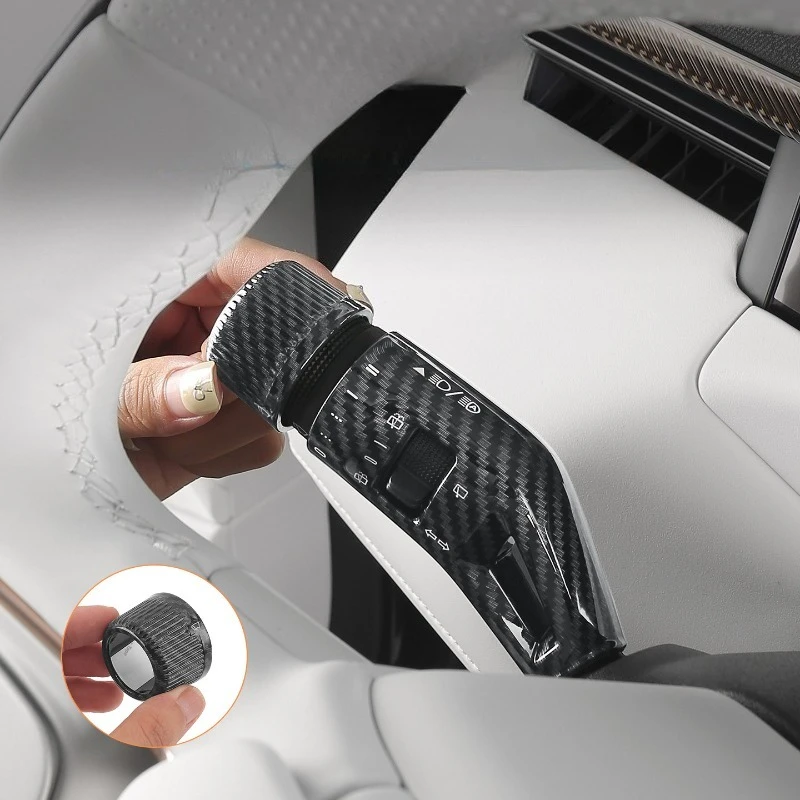 For Lynk & Co 900 Steering Column Gear Cover Wiper Lever Shift Paddle Decorative Sticker Interior Accessories