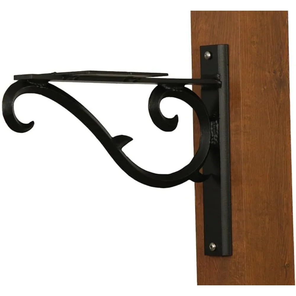 

Aluminum Black Mailbox Mounting Bracket - Sorrento Style Lightweight Frame