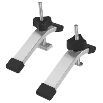 Allsome 120-300mm 木柄導軌夾,帶螺桿式臂,適用於木工 MFT 工作台和切割軌道 10 最佳銷售 T型軌道夾具 - №4