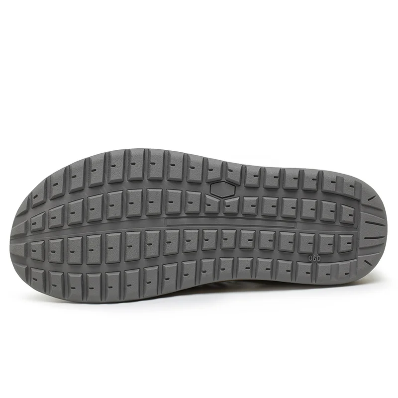 Summer Men Sandals Genuine Leather Mens Casual Shoes Outdoor Men Leather Sandals for Men Beach Shoes Roman Shoes Plus Size 38-48