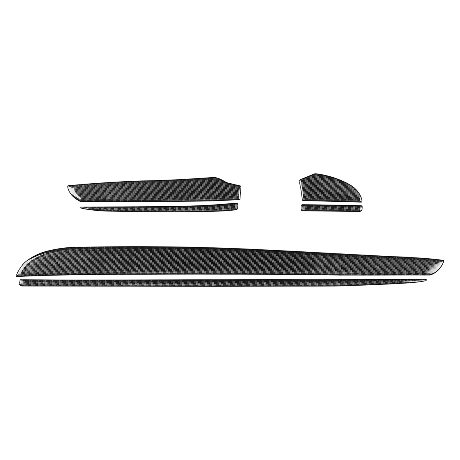 Carbon Fiber Look Shift Console Accent Cover Trim For Chrysler 300 / 300C – Self-Adhesive