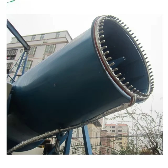 High Pressure Water Fog Cannon Machine for Dust Control Mounted on Trolley