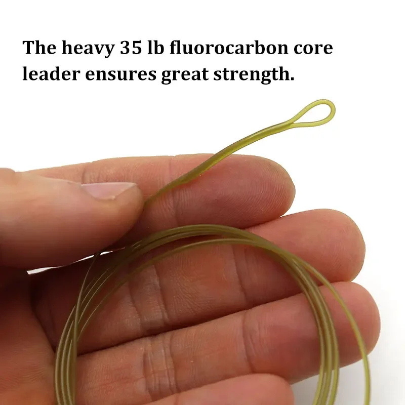 100cm/35lb Carp Fishing Helicopter Rig Fluorocarbon Line Anti Tangle Sleeve Chod Bead  Multi Clip For Helicopter Hair Rigs Tools