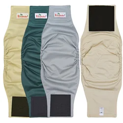 3 Pack Washable Reusable Male Dog Diaper Pet Dog Sanitary Pants Nappy Belly Band Wrap Leak Proof Dogs Pee Pant Diapers For Puppy