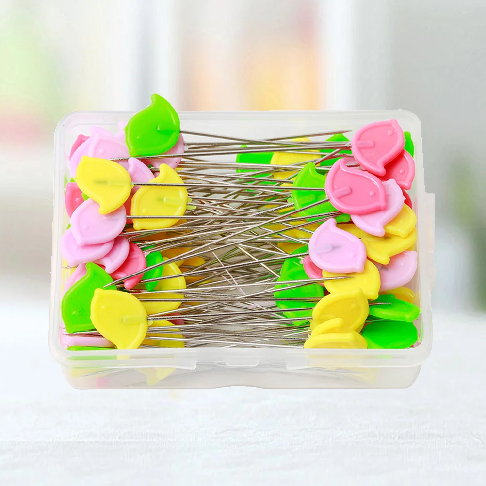 50 قطعة دبابيس رأس الطيور يجب أن تكون لخياطة اللحف ومشاريع الكلية والزينة دبابيس الخياطة رأس الطيور