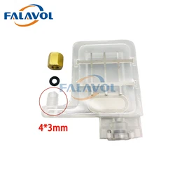 FALAVOL 10PCS  transparent DX5 big ink damper For Epson DX5 XP600 4720 i3200 5113 Print head Eco Solvent Printer Plotter