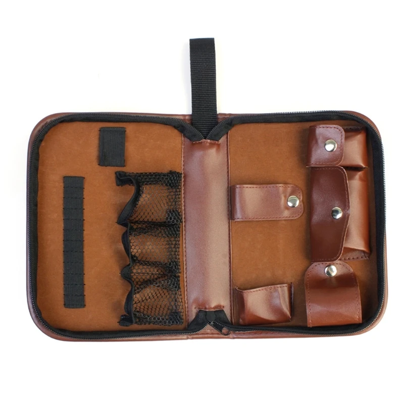 Leather Golfing Accessory Holder Case with Multple Storage Slot For Professional