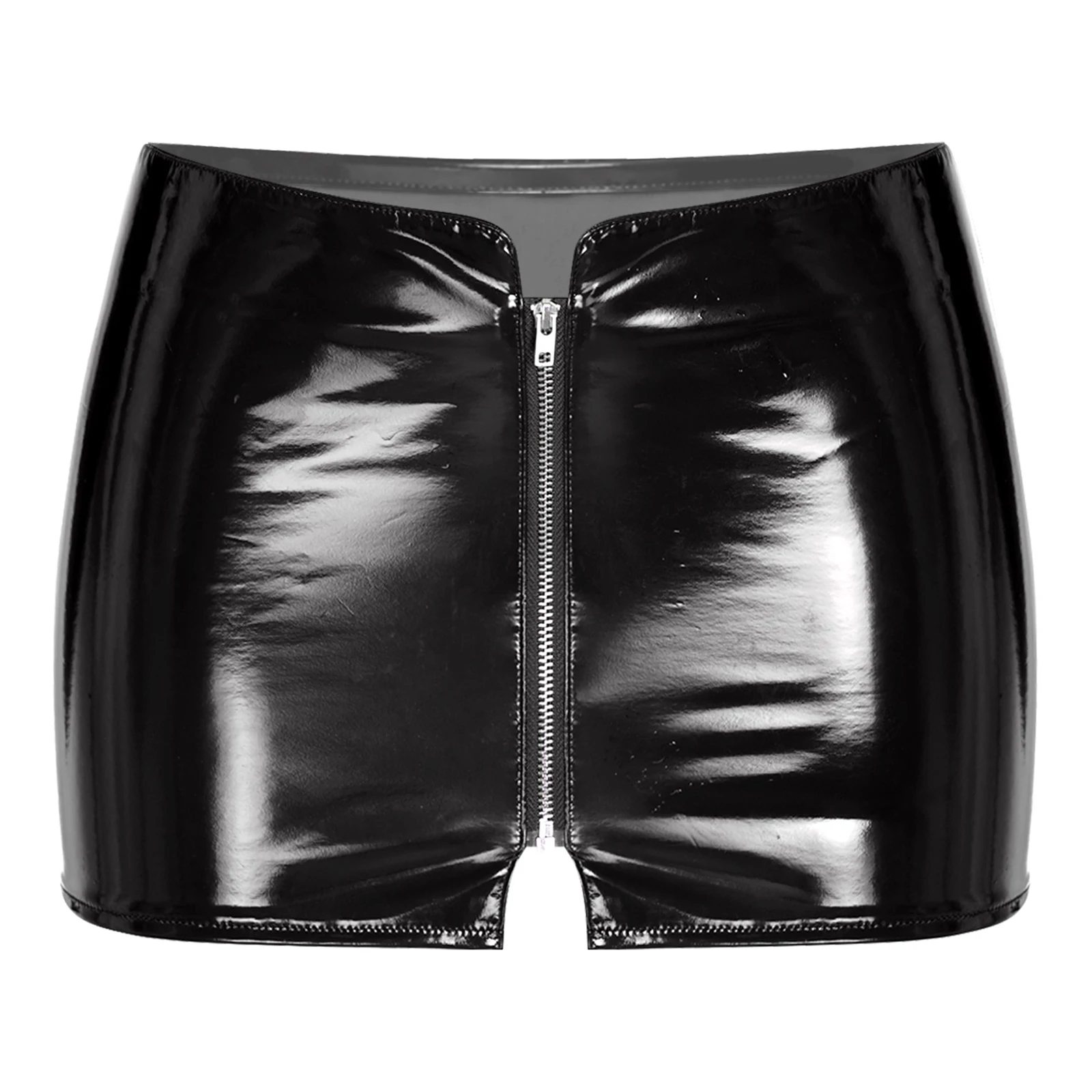 Women's Glossy Patent Leather - Skirts recension och pris