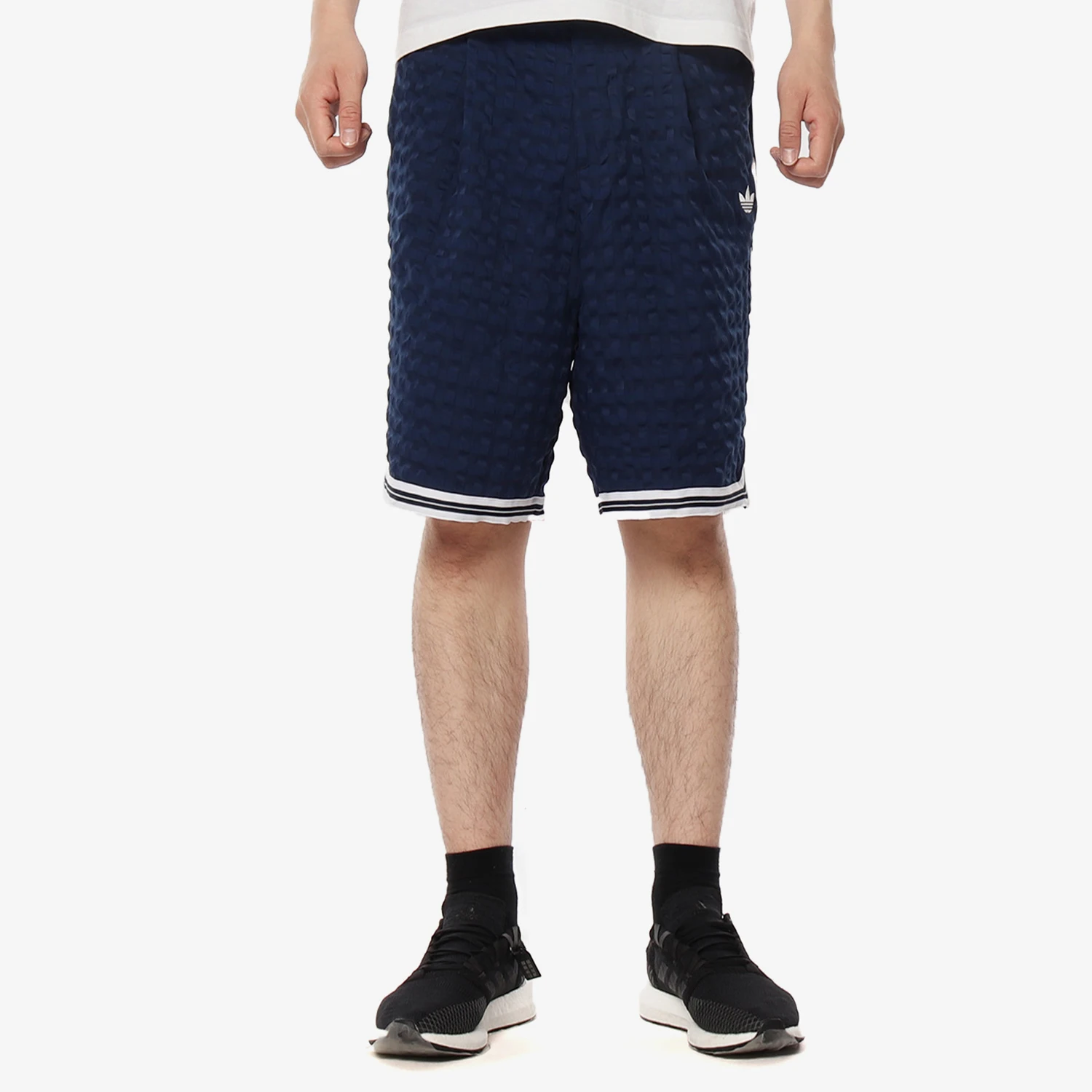 Adidas genuine CHECK SHORT men's casual sports five point shorts DV3111