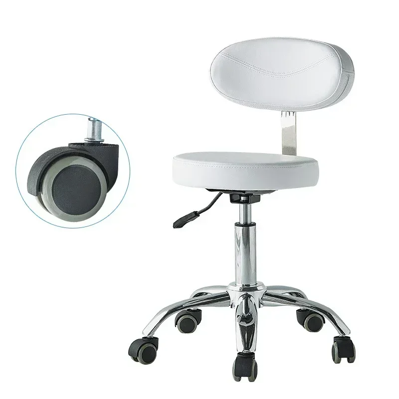 Luxury Makeup Swivel Vanity Sofa Hair Brow Chair Beauty Salon Washing Professional Barber Promotion Manicure Hydraulic Pump Pink