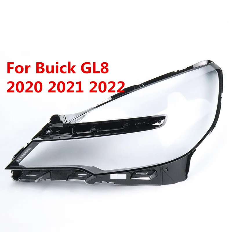 

Front Headlight Cover Shade Headlamp Shell Transparent Lampshade Lens Plexiglass Auto Light Caps For Buick GL8 2020 2021 2022