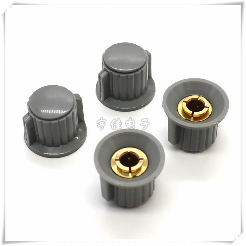 5PCS KYP25*20 Plastic Potentiometer Knob Speed Control Knob Cap Instrumentation Knob 6MM Cover Screw