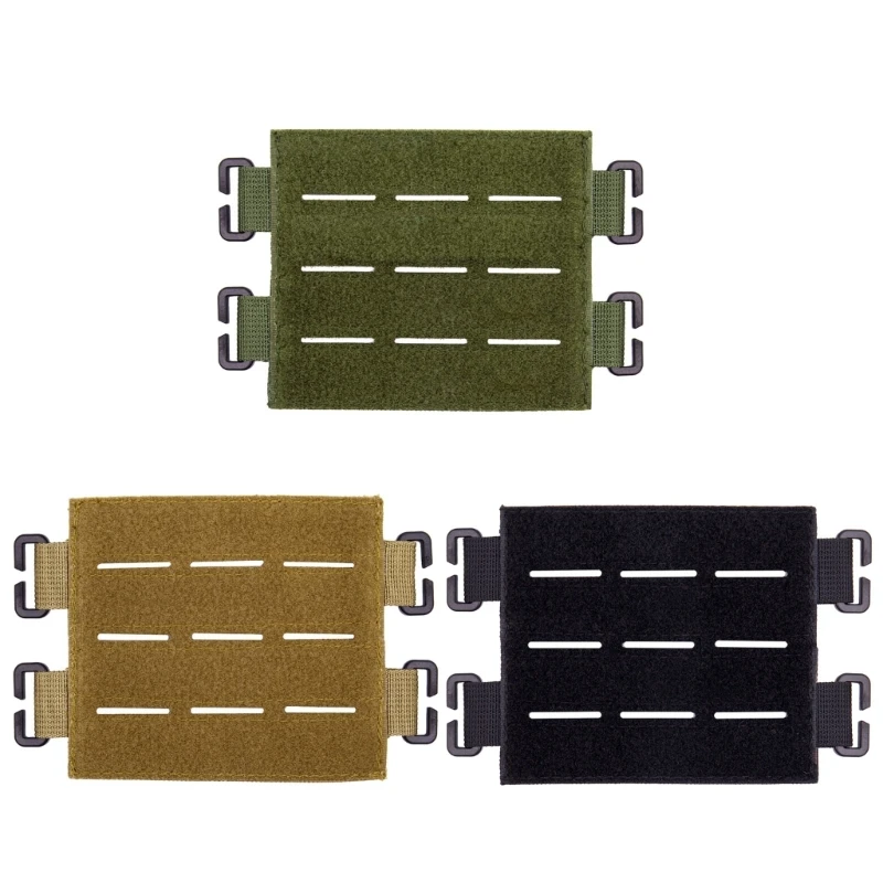 YD61 Tactic Vest Patches Attachments Connector Hook and Clip Display Panel Adapters