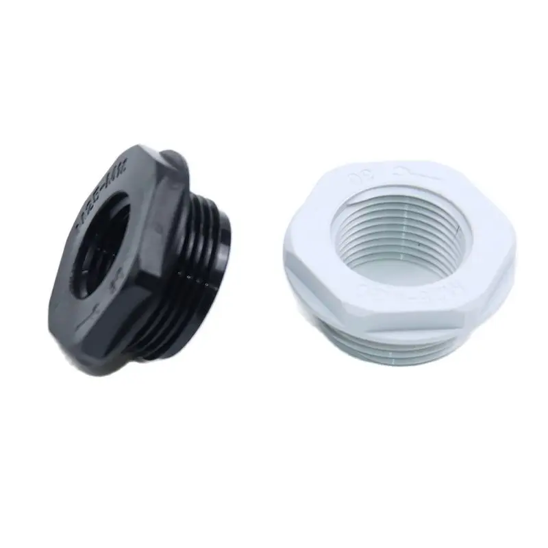 Anello di riduzione in nylon Conversione filettatura interna Filettatura esterna Connettore in rame da M25 a M20 Giunto di cambio filettatura metrica