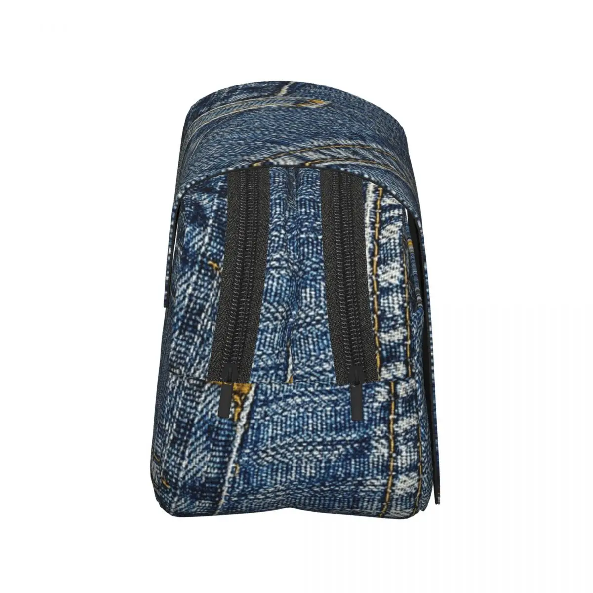 Behind Pants I Love Bluejeans Denim Pencil Case Pencil Pouch Hard Shell Leather Large Capacity Pen Box Pencil