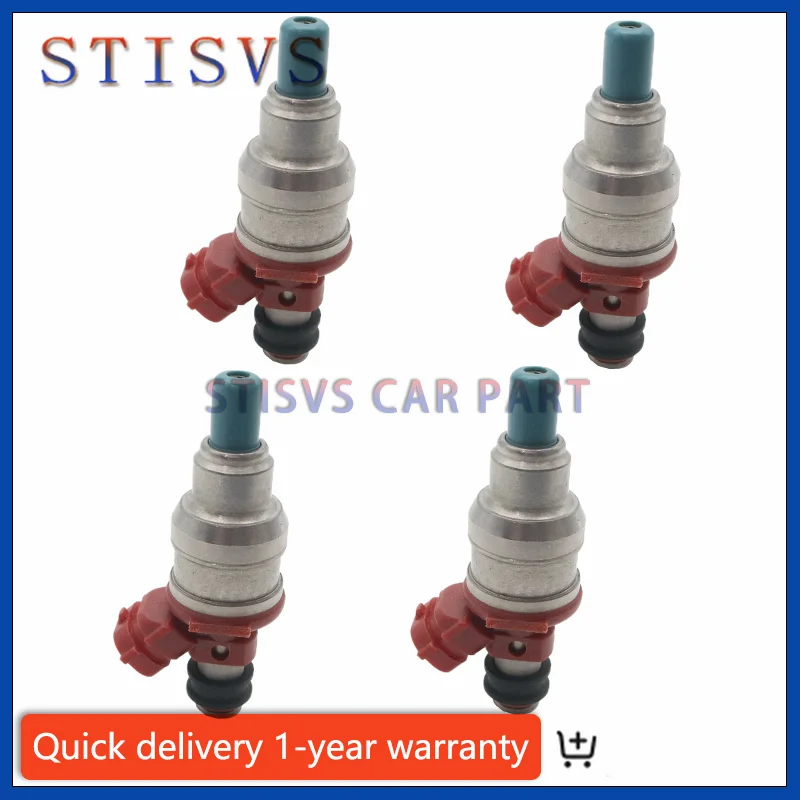 

4PCS Fuel Injectors 23250-35040 For Toyota 4Runner Pickup T100 22RE 2.4L 1889 1990 1991-1995 New High Quality Cars Accessories