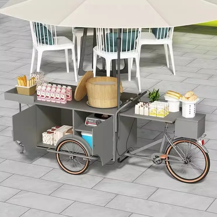 Customizable Mobile Stall Dining Car Night Market Snack Stall Car Outdoor Mobile Float