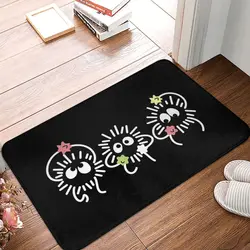 Soot Studio Ghibli Anti-slip Doormat Floor Mat Dust-proo Carpet Rug for Kitchen Entrance Home Balcony Footpad Mats