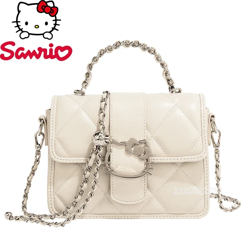 

Sanrio Hello Kitty New Women's Shoulder Bag Luxury Brand Original Women's Mini Handbag Cartoon Cute Women's Bag High Quality