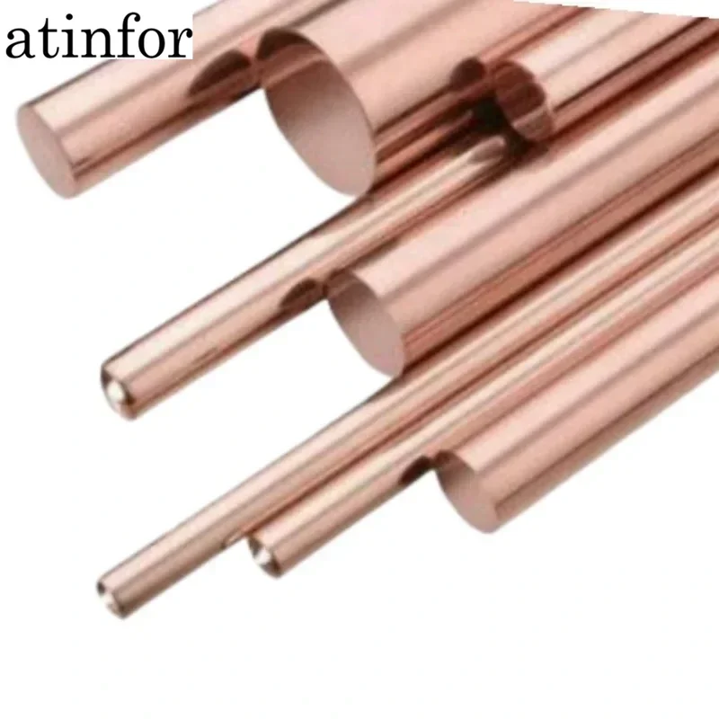 atinfor 1pc 100mm/high-purity oxygen free copper rod/research experiment specific Cu ≥ 99.999