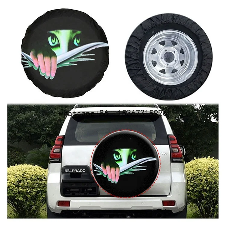 

SUV Jeep RV spare cover Tire cover custom logo pattern