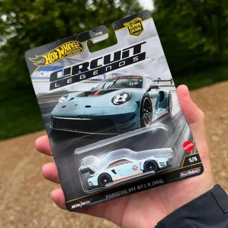 Hot Wheels Circuit Legends Premium 1:64 Car Culture Series moulé sous pression - Mix 5 modèles assortis de Ferrari Porsche Mustang Subaru