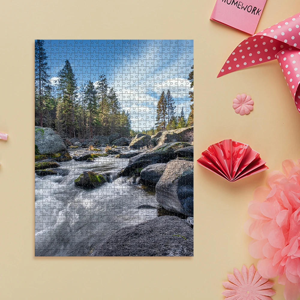 35/150/300/500/1000 قطعة نهر بارد مخصص صور شخصية الضغط الألغاز مخصصة لتقوم بها بنفسك شخصية صور صورة الألغاز #4