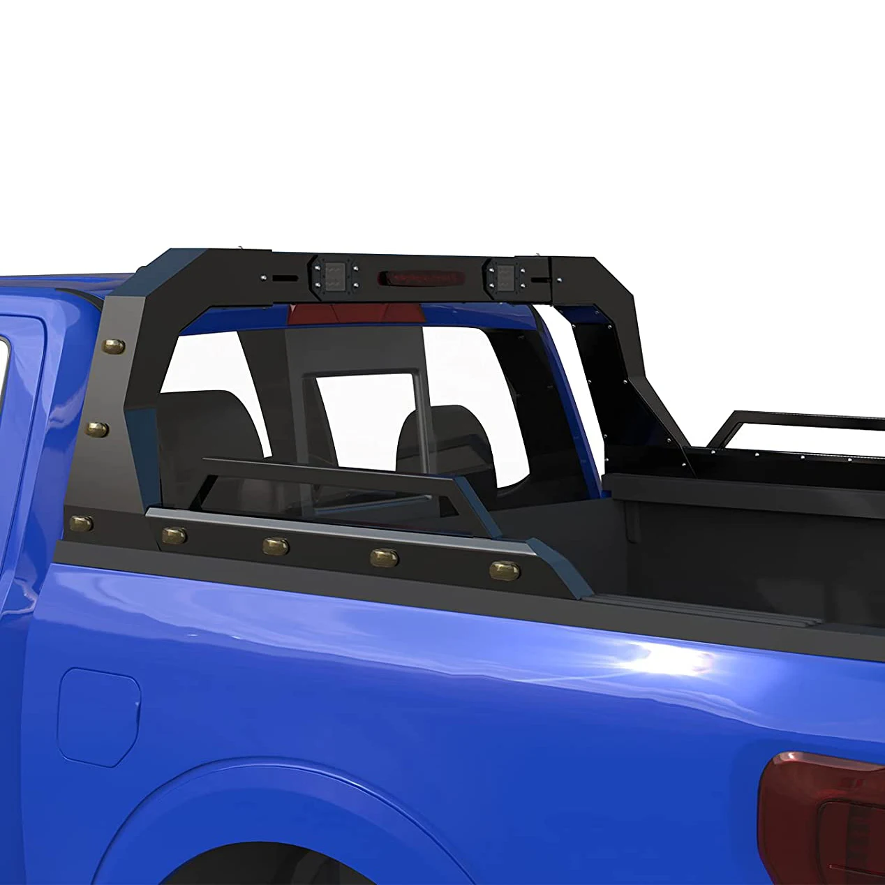 4x4 Adjustable Chase Rack Roll Bar for F150/Ram/Silverado/Sierra/Tacoma Full Size Pickup Trucks