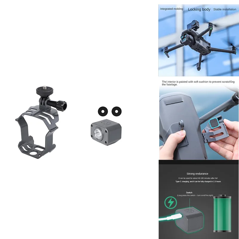 For Mavic3 Pro Yu3classi Insta360x3 Convenient Portable Camera Bracket