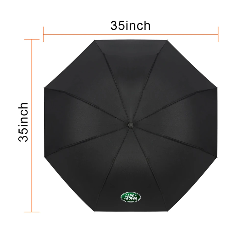 Car Automatic Folding Windproof Sunshade Umbrella For Landrover SVR Discovery Velar Evoque Range Rover Evoque Auto Accessories