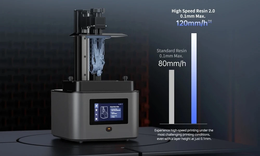 10K 7'' High-Definition Screen UV Resin High-Speed 3D Printing Size 236mmx231mmx430mm ANYCUBIC Photon Mono 4 Ultra 3D Printer