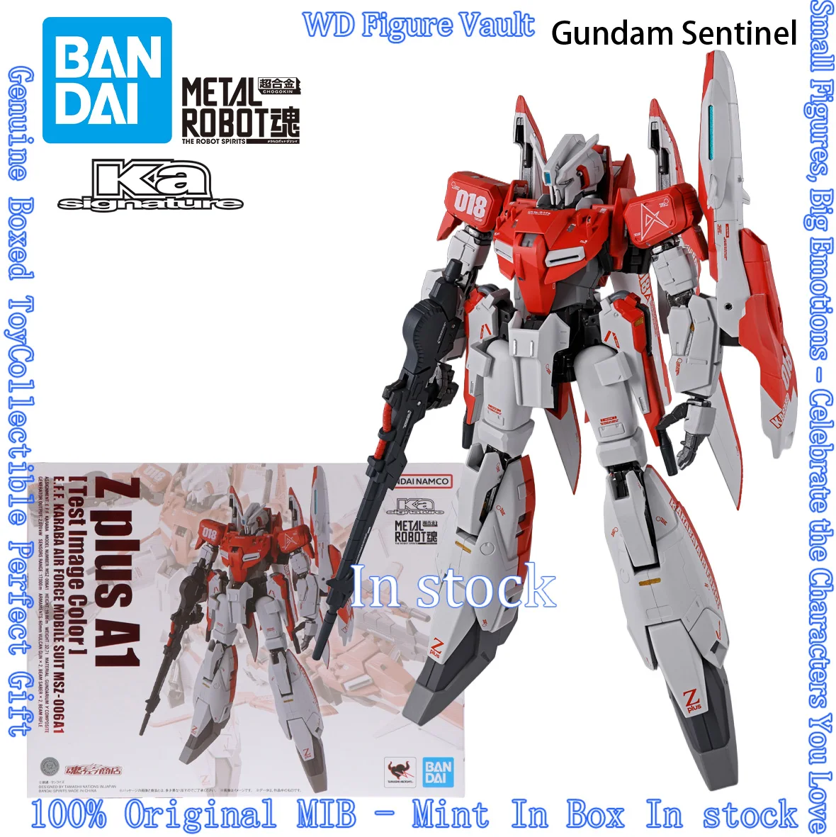 

Коллекционная модель Bandai METAL ROBOT SPIRITS (Ka signature) Z PLUS A1 (ТЕСТИРОВАННЫЙ ЦВЕТОВОЙ ПОДБОР) — фигурка Gundam Sentinel, игрушка, подарок
