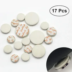 17 PCS Bb Clarinet Pads Set Sound Hole Pad Repair Material/Tools Replacement Accessories Instruments Parts