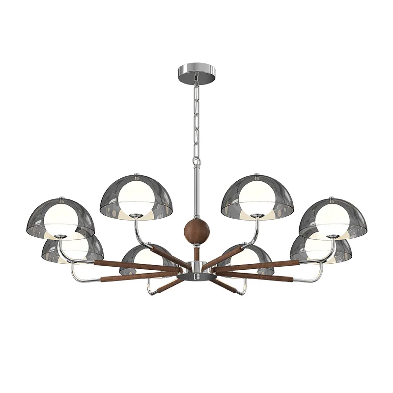 

French medieval chandelier, Italian minimalist living room chandelier