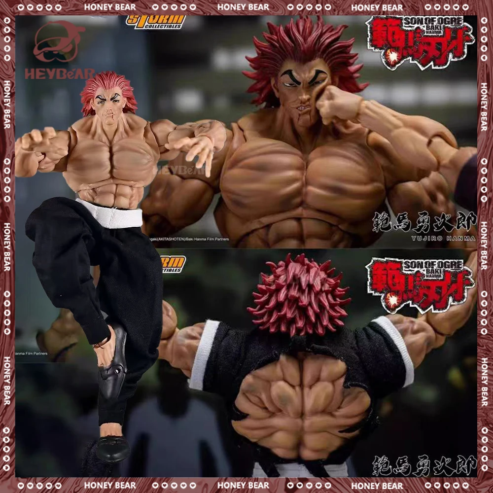 

In Stock New Hanma Yujirō Battle Damage Edition Anime Action Figure Baki Hanma Son Of Ogre Yujiro Hanma Figures Collection Toys