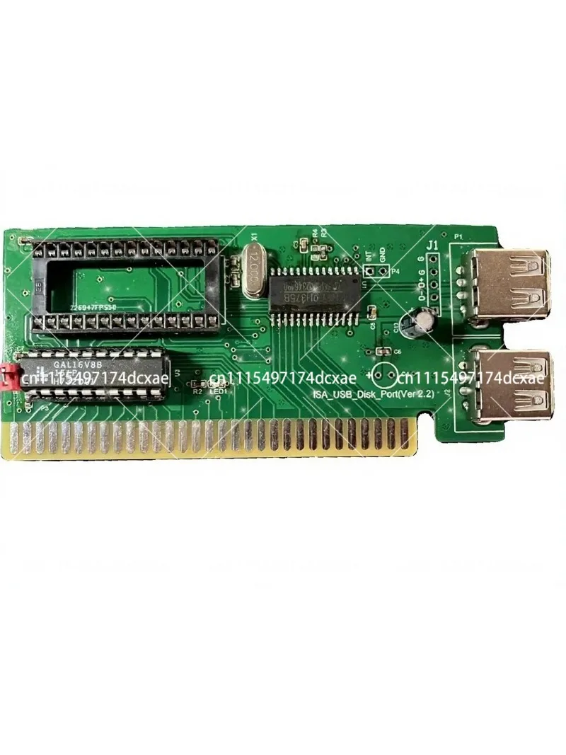 ISA to USB Adapter Card, Flash Drive Reader for Legacy PC Expansion Slot