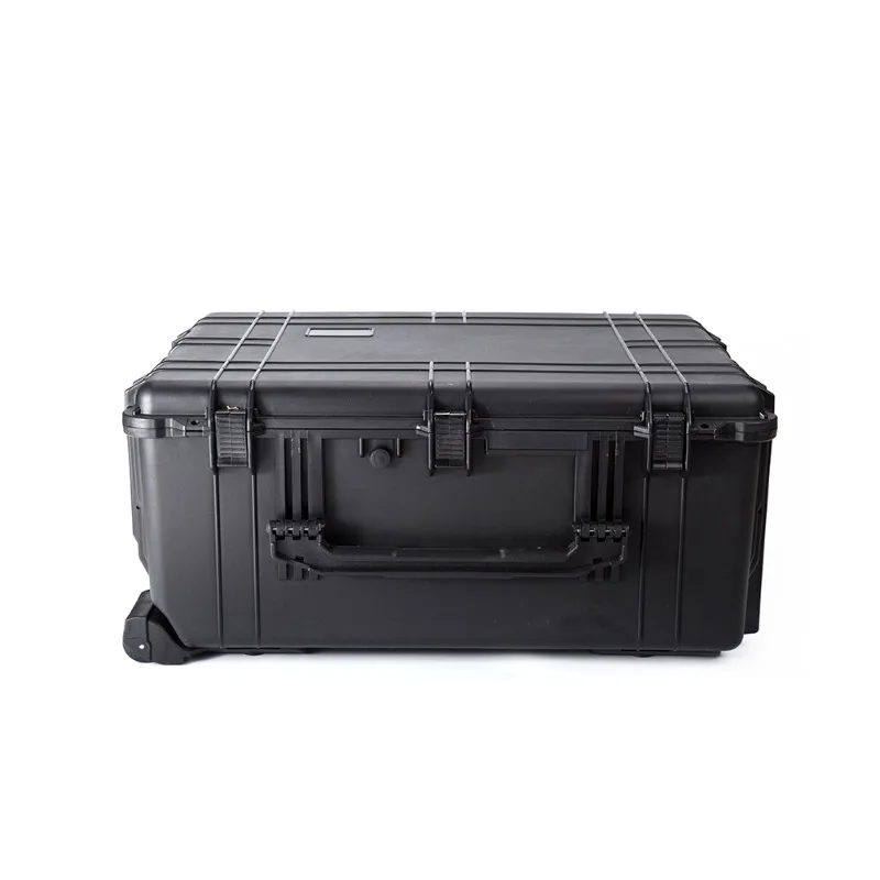 Hard Plastic Trolley Case, Carrying Equipment Tool Box with Wheels, Waterproof