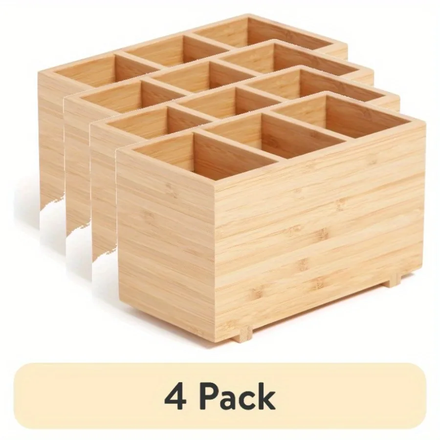 

(4-pack) Desktop Storage Box, 7" x 3.5" x 4.2"