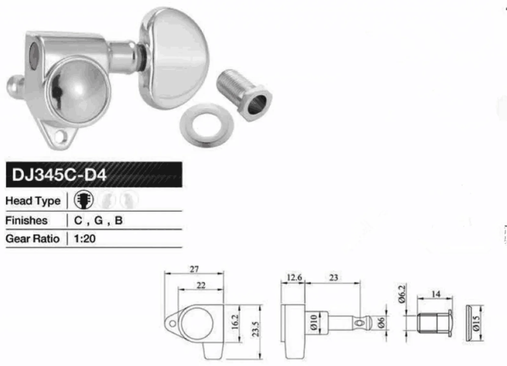 1 Set 3R3L Locking Electric Guitar Machine Heads Tuners Lock String Tuning Pegs Gold，Musical Instruments Accessories