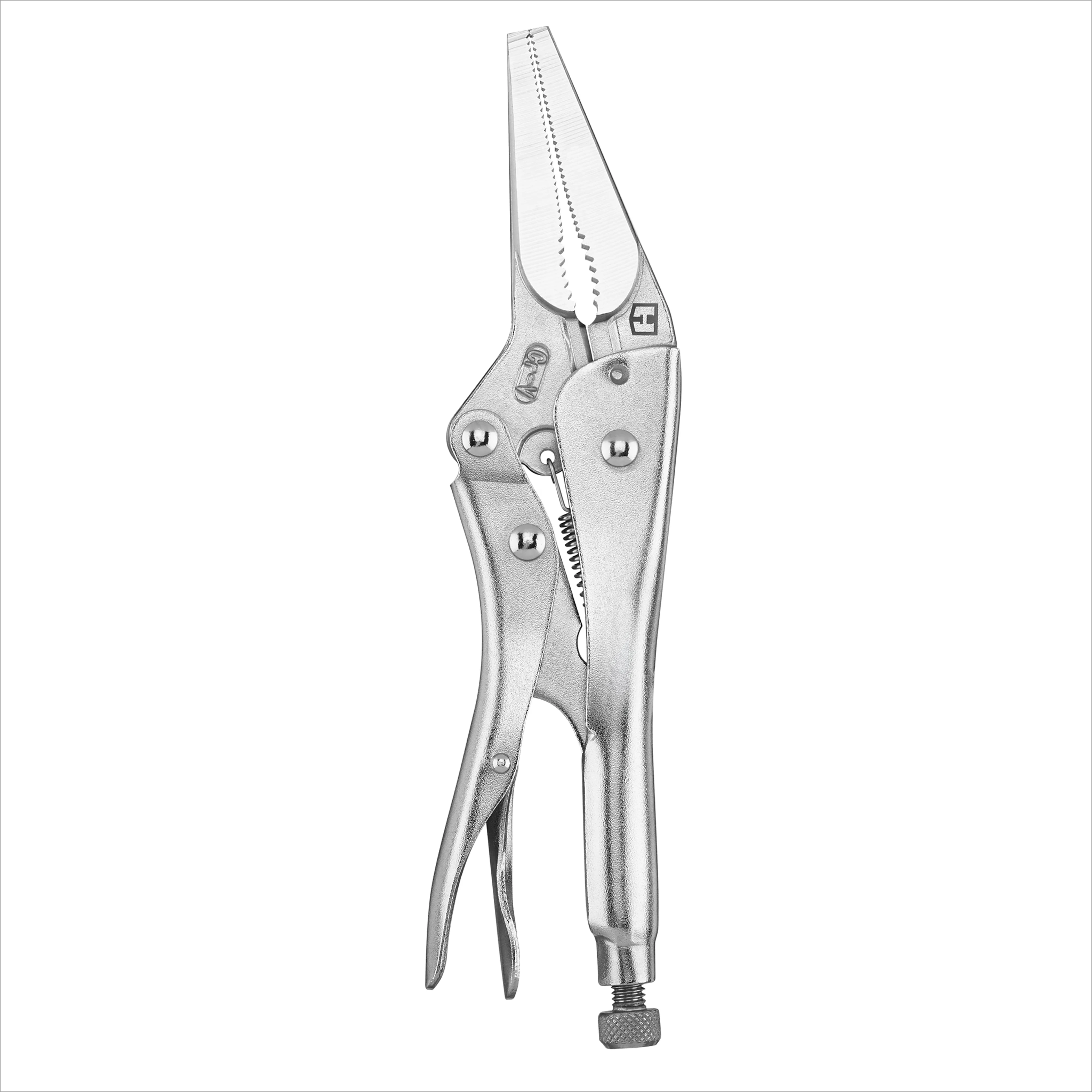 

9-inch Long Nose Locking Pliers, Chrome Vanadium Steel