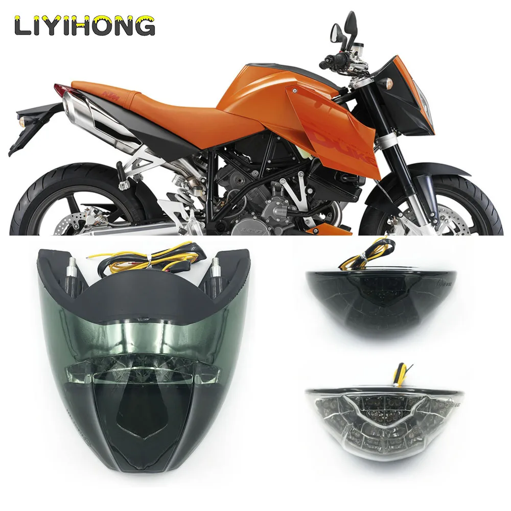 

LED Tail Brake Light Turn signal For KTM 990 690 SUPER DUKE/R 2007-2013 08 09 10 11 12 Motorcycle Integrated Blinker Lamp