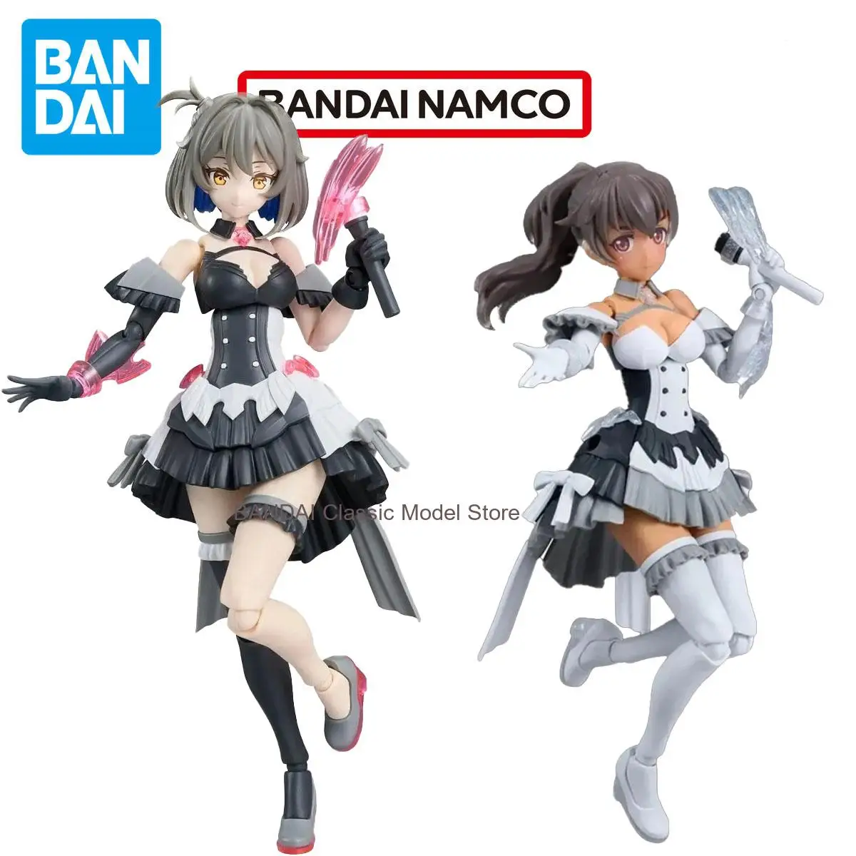 

Genuine Bandai Original Model Kits 30MS Dragon Anime Figures ALPHA SISTERS PHANTASM 2 3 COLOR B Toys Gift Kids Christmas present