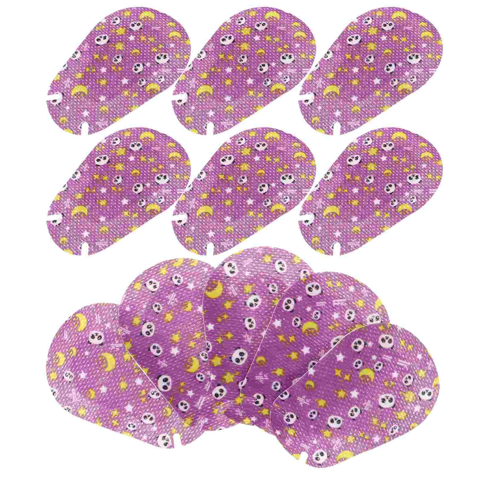 20 Pcs Children' Eye Mask Stickers Kids Patch Portable Patches Lazy Hot Melt Adhesive One-eye