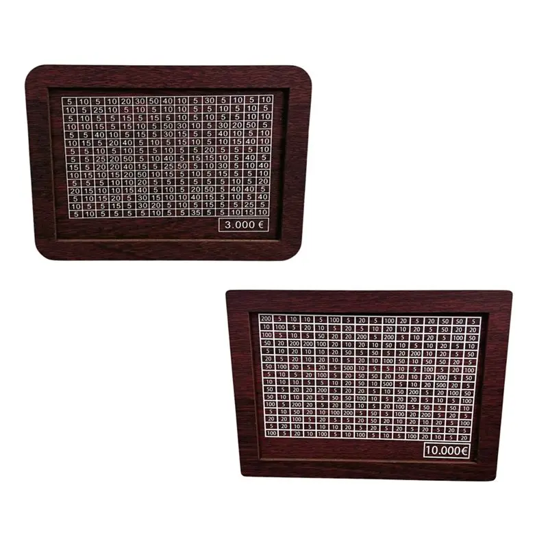 

Деревянная копилка AUAU-Money Box с функцией установления цели сбережений и отсчета чисел, деревянная копилка-свинка