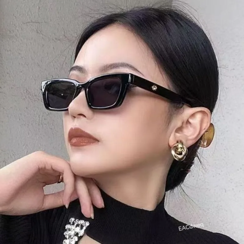 

Cat's Eye Vintage Sunglasses Men Women Brand Designer Small Frame Sun Glasses Male Female Fashion Hip Hop Eyewear UV Glasses