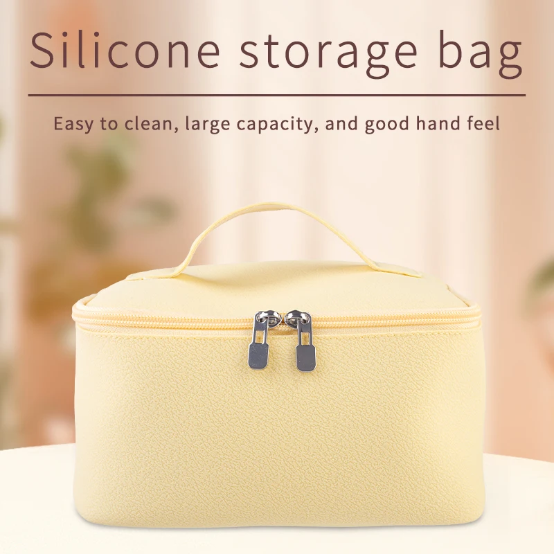 Cosmetics Storage Kit Large Capacity Travel Toiletry Bag Makeup Bag Advanced Sense Portable Cosmetic Storage Bag
