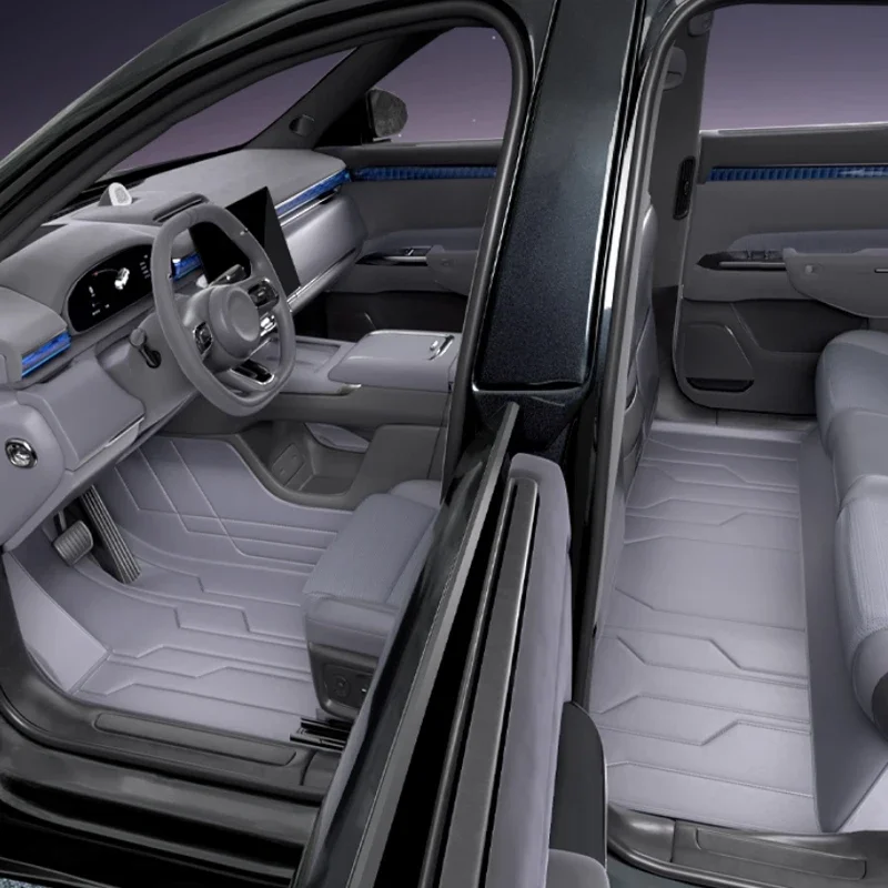 

For ZEEKR 7X 2025-Present Custom Nappa Leather Anti-Slip Car Foot Protect Mat Auto Luxury Waterproof Floor Pad Accessory