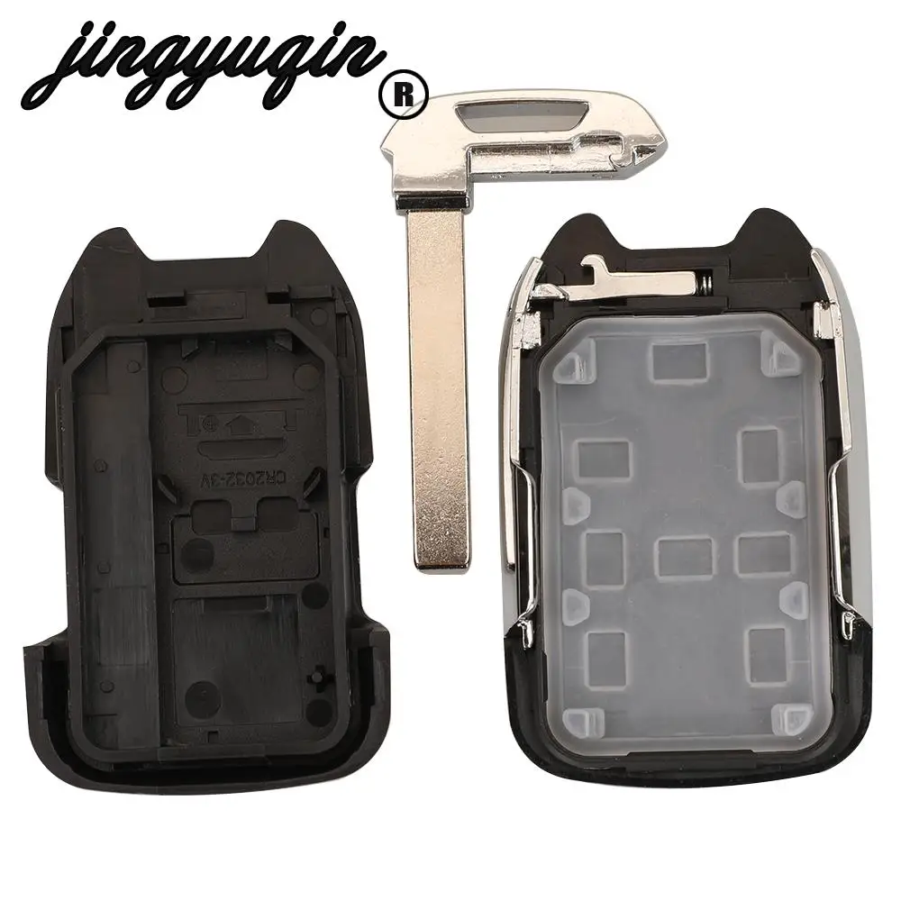 

Jingyuqin удаленный корпус ключа автомобиля 3/4/5/6 кнопки для Chevrolet GMC Terrain Acadia Terrain Sierra брелок замена ключа смарт-карты