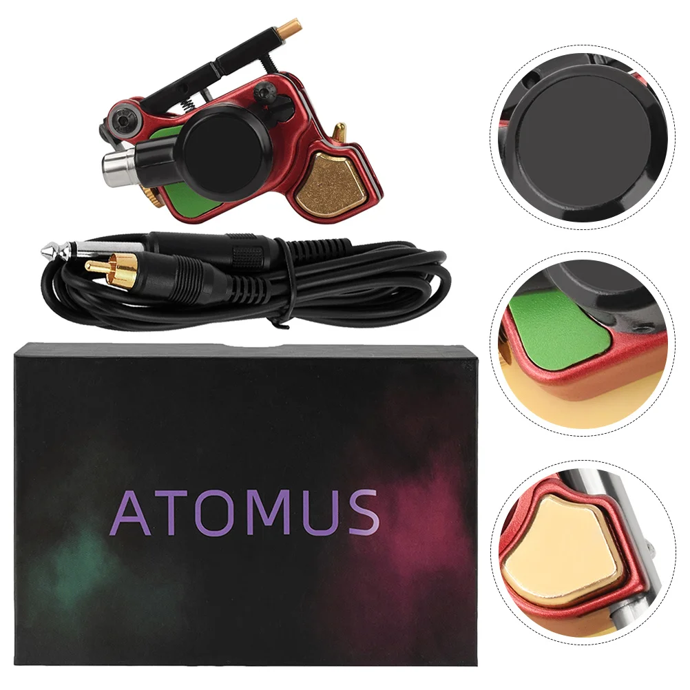 

Rotary Motor Tattoo Machine Portable Zinc Alloy Professional Tattooing Tool for DIY Lining Shading Durable Tattoo Supplies